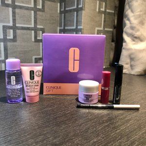 NEW UNOPENED Clinique Set 6 Pieces Makeup/Skincare